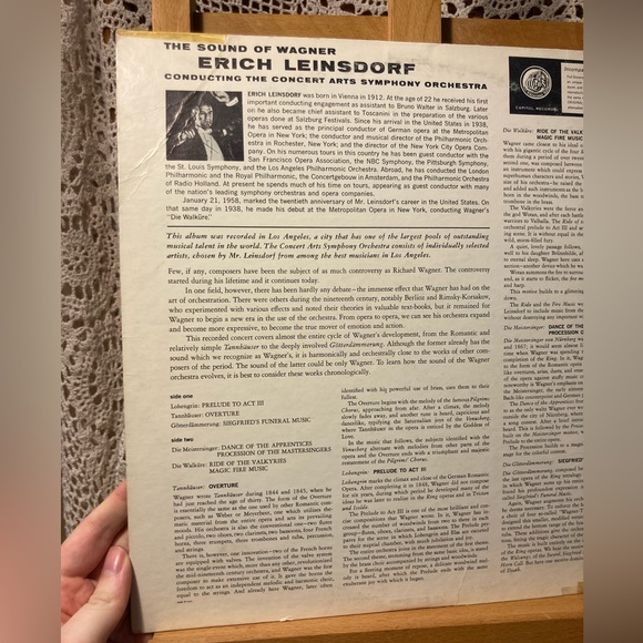 The Sound of Wagner - Classical Orchestra Record Music Vintage - Picture 5 of 14